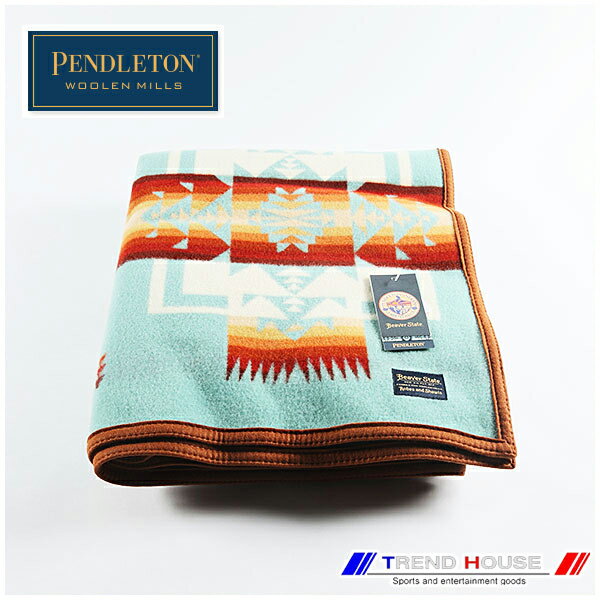 ペンドルトン ブランケット ペンドルトン ブランケット ［PENDLETON］CHIEF JOSEPH BLANKET/チーフジョセフブランケット _ZD411-51128/AQUA