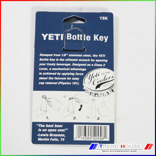 送料込み【代金引換払いは不可】イエティ クーラーズ ボトル キー ボトルキーパー Bottle Key YETI Coolers