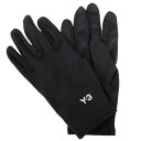 Y-3 ワイスリー メンズグローブ JI7506 / Y-3 RUN GLOVES ブラック /