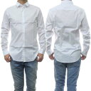 (アルマーニエクスチェンジ)ARMANI EXCHANGEメンズカジュアルシャツ 8NZC31 ZN28Z ホワイト