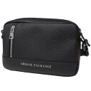 (アルマーニエクスチェンジ)ARMANI EXCHANGE メンズショルダーバッグ 952663 CC828 ブラック /2024春夏新作