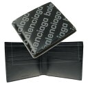 (oVAK)BALENCIAGA Y܍z CASH SQUARE FOLD WALLET / 594549 23V73 ubN