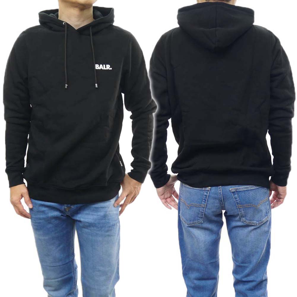 ({[[)BALR. YvI[o[p[J[ B1261.1018 / Brand Straight Small Logo Hoodie ubN