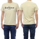 BARBOUR バブアー クルーネック Tシャツ MTS1268 メンズ クリーム