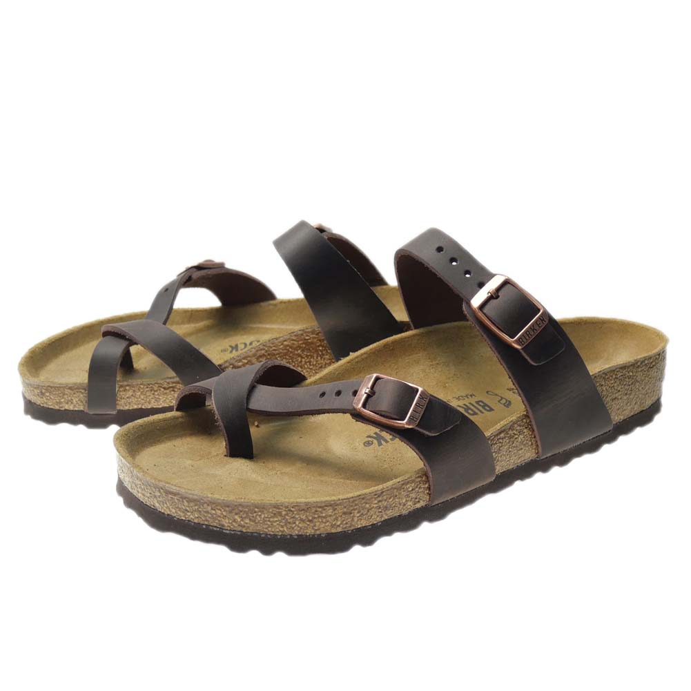 (ビルケンシュトック)BIRKENSTOCK レディース2ストラップトングサンダル MAYARI(マヤリ) / 0171321  ブラウン