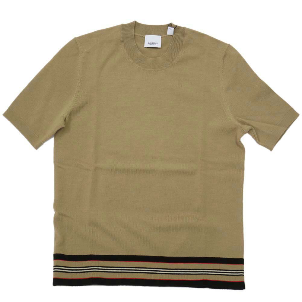 BURBERRY バーバリー 半袖ニット セーター KASAI_K44 8010592_1 レディース キャメル