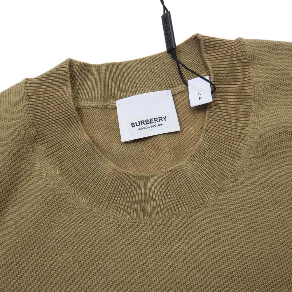BURBERRY バーバリー 半袖ニット セーター KASAI_K44 8010592_1 レディース キャメル