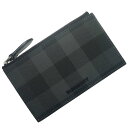 バーバリー (バーバリー)BURBERRY メンズカードケース/コインケース 8071680 1 / MS ALWYN BRT チャコールグレー /定番人気商品