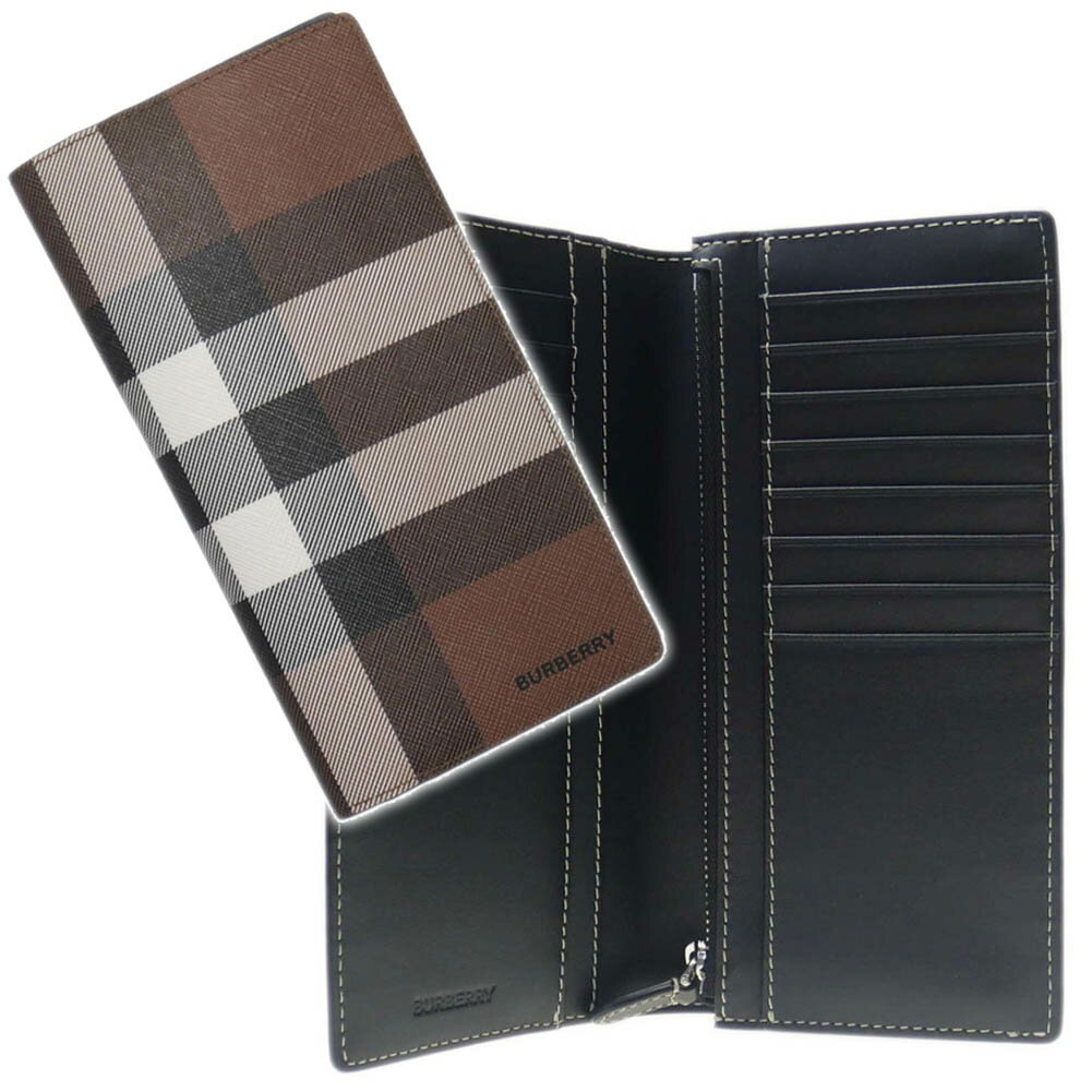 (バーバリー)BURBERRY メンズレザー長財布（小銭入れ付き） 8052803_1 / MS CAVENDISH GC9 ブラウン /定番人気商品