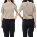 (カルバンクラインジーンズ)CALVIN KLEIN JEANS レディースクルーネックTシャツ J20J220784 グレージュ