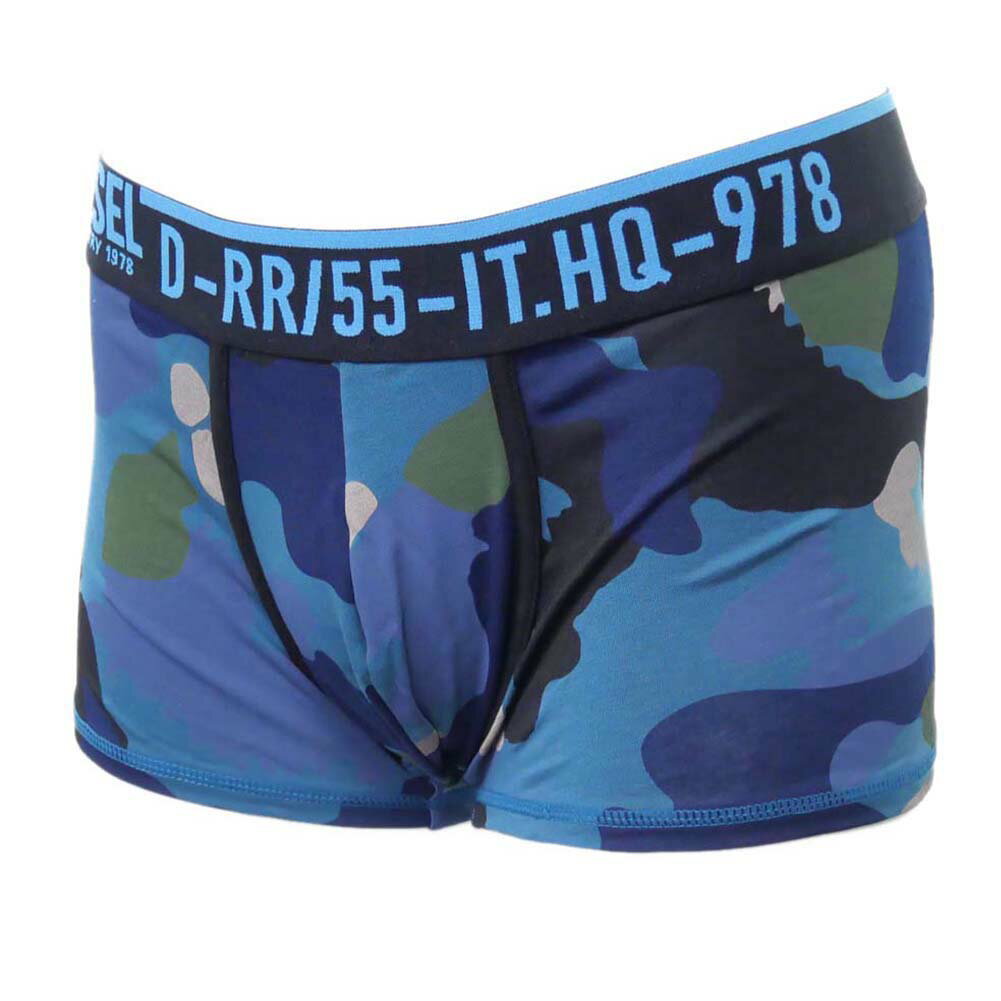 ディーゼル ボクサーパンツ メンズ (ディーゼル)DIESEL メンズボクサーパンツ VMBX-HERO BOXERS / 00SJ54 0AEAV ブルー系カモフラージュ