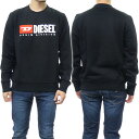 (ディーゼル)DIESEL メンズトレーナー A03758 0BAWT / S-GINN-DIV ブラック