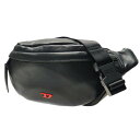 (ディーゼル)DIESEL メンズボディバッグ X09924 P2809 / RAVE BELTBAG ブラック /2024春夏新作