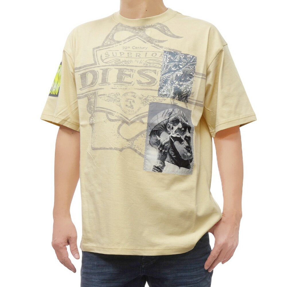 【DIESEL】グラフィック 半袖 Tシャツ ベージュ / 送料無料 楽天市場】diesel tシャツ(カラーベージュ)(メンズ