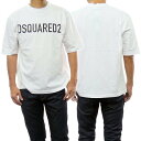 (ディースクエアード)DSQUARED2 メンズクルーネックTシャツ S74GD1197 S24321 ホワイト