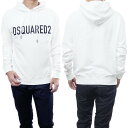 (ディースクエアード)DSQUARED2 メンズプルオーバーパーカー S74GU0664 S25538 ホワイト