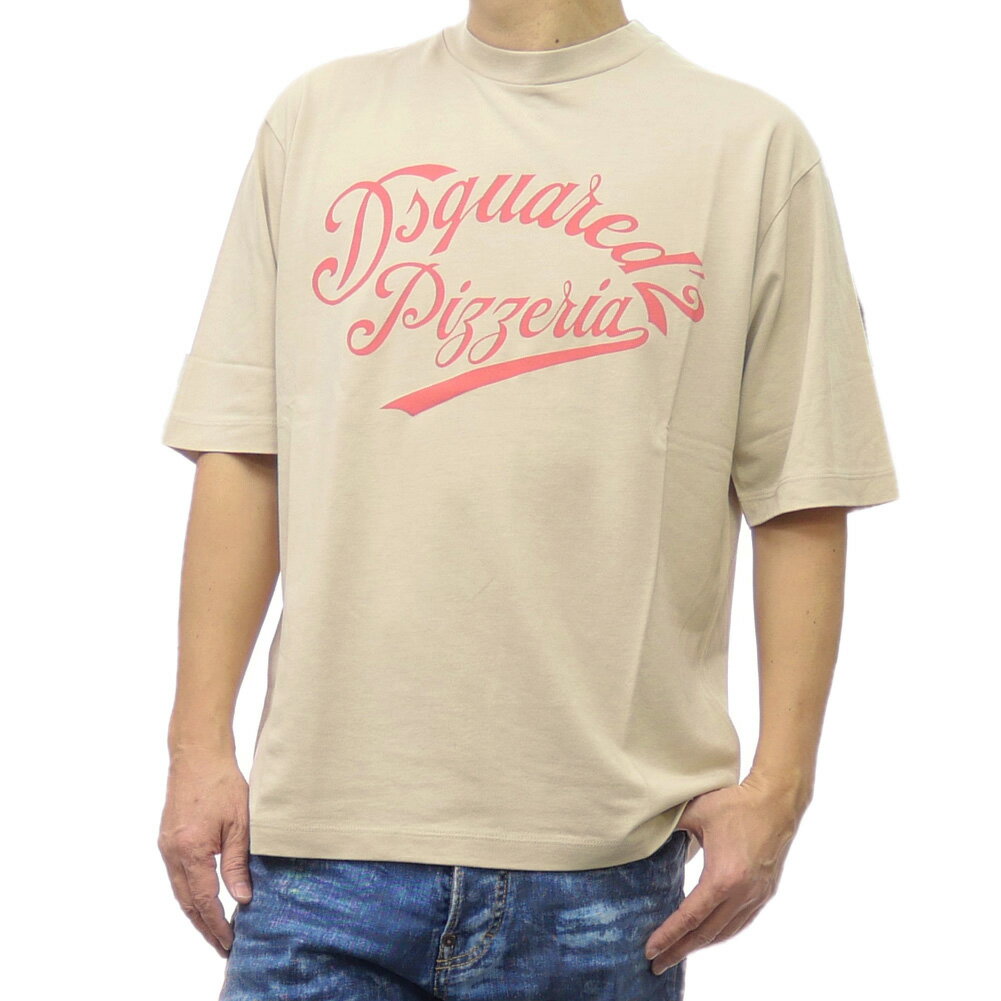 DSQUARED Tシャツ・カットソー ベージュ 2009223S0024 楽天市場】ディースクエアード tシャツ(カラーベージュ)の通販
