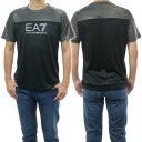 (エンポリオアルマーニ)EMPORIO ARMANI EA7 メンズクルーネックTシャツ 3RPT17 PJPCZ ブラック