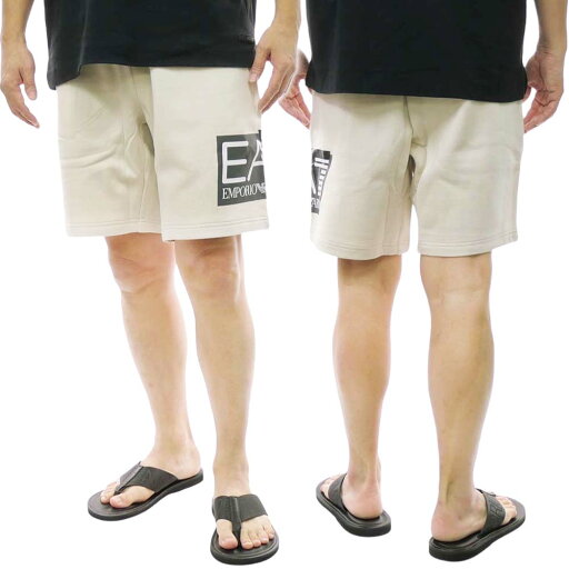 EMPORIO ARMANI エンポリオ アルマーニ EA7 ショートパンツ 3DPS52 PJ07Z メンズ アイボリー EMPORIO ARMANI エンポリオ アルマーニ EA7 ショートパンツ 3DPS52 PJ07Z メンズ アイボリー