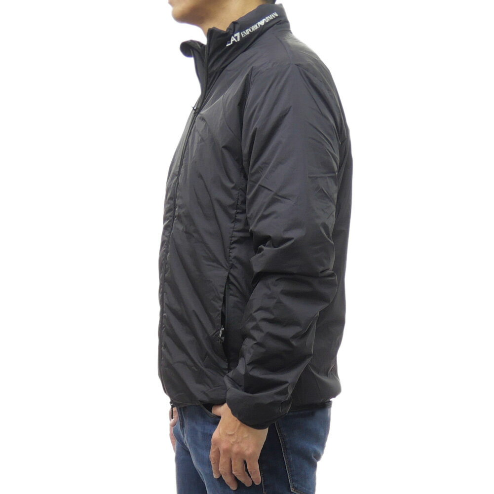 EMPORIO ARMANI エンポリオアルマーニ EA7 中綿ブルゾン 6DUB03 PNHXZ メンズ ブラ...