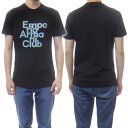 (エンポリオアルマーニ)EMPORIO ARMANI メンズクルーネックTシャツ 3L1TFC 1JPZZ ブラック