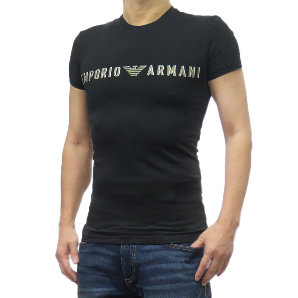 EMPORIOARMANIくま黒T14A166 新品タグ付きTシャツ2枚セット EMPORIOARMANIくま黒T14A166 新品タグ付きTシャツ2枚セット