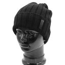 EMPORIO ARMANI エンポリオアルマーニ メンズ ニットキャップ EM003748 AF19897 ブラック 2025秋冬新作