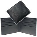 (フェンディ)FENDI メンズ二つ折り財布 7M0169 AGR0 ブラック /定番人気商品