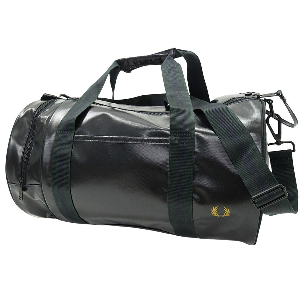 FRED PERRY フレッドペリー バレルバッグ L7255 / CLASSIC BARREL BAG メンズ ネイビー 2026春夏新作