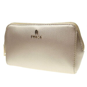 (フルラ)FURLA レディースレディースポーチ WE00449 AMT000 / FURL CAMELIA M COSMETIC CASE シャンパンゴールド