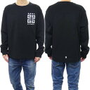 (ジバンシィ)GIVENCHY メンズロングTシャツ BM71KP3YEL ブラック /2024春夏新作