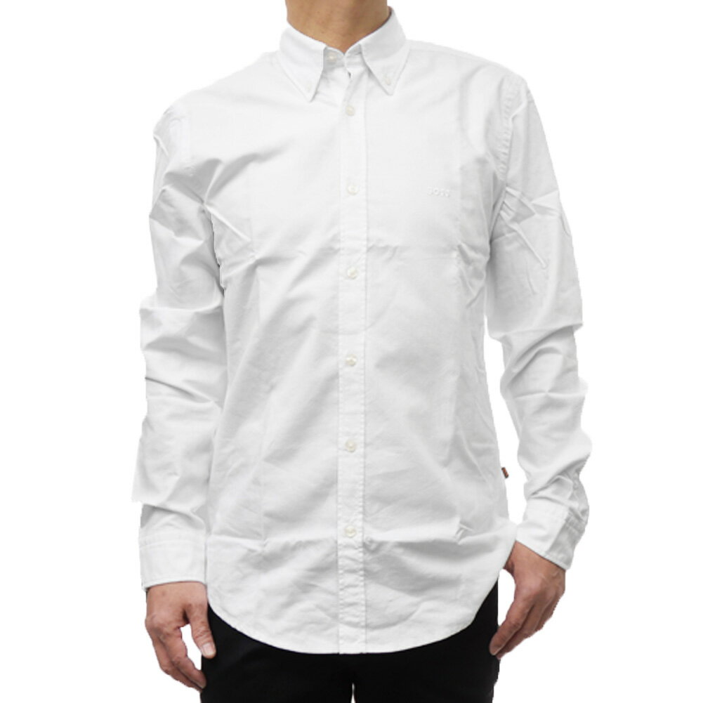 HUGO BOSS ヒューゴボス カジュアルシャツ 50519707 10260292 Rickert_M ホワイト
