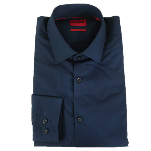 HUGO・HUGO BOSS ヒューゴボス カジュアルシャツ 50289499 10181991 C-Jenno 長袖 ブランド ワイシャツ フォーマル コットン きれいめ ビジネス 通勤 上品 メンズ ネイビー 2025秋冬新作 HUGO・HUGO BOSS ヒューゴボス カジュアルシャツ 50289499 10181991 C-Jenno 長袖 ブランド ワイシャツ フォーマル コットン きれいめ ビジネス 通勤 上品 メンズ ネイビー 2025秋冬新作