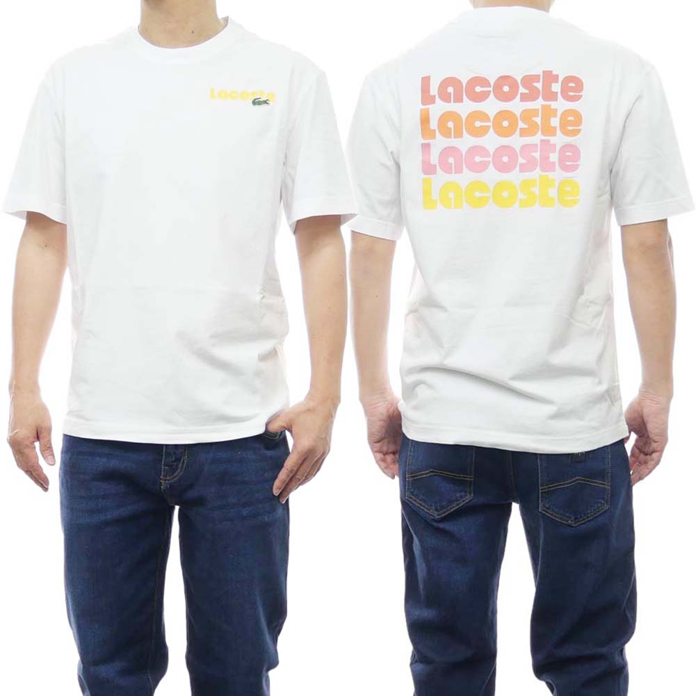 LACOSTE 饳  롼ͥå T TH7544 ۥ磻