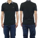 LACOSTE ラコステ 鹿の子 ポロシャツ PH7495 メンズ ブラック