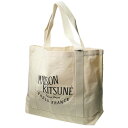 (]Lcl)MAISON KITSUNE fB[Xg[gobO LW05102 WW0008 / PALAIS ROYAL SHOPPING BAG x[W