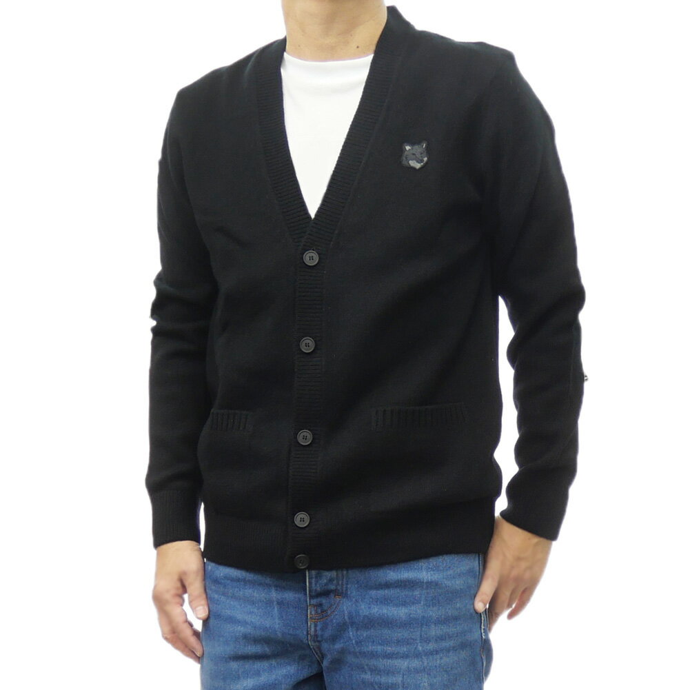 TRE STYLE㤨MAISON KITSUNE ᥾󥭥ĥ ˥åȥǥ NM00506KT1006 BOLD FOX HEAD PATCH REGULAR CARDIGAN IN LAMBS'WOOL  ֥åפβǤʤ29,040ߤˤʤޤ