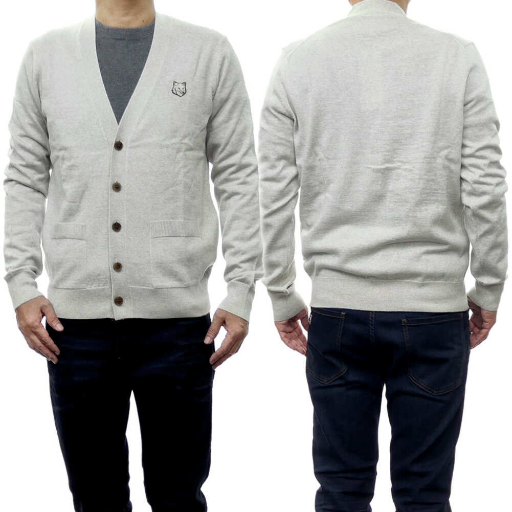 TRE STYLE㤨MAISON KITSUNE ᥾󥭥ĥ  ˥åȥǥ MM0050KT1036 TONAL FOX HEAD PATCH CARDIGAN 졼פβǤʤ29,700ߤˤʤޤ