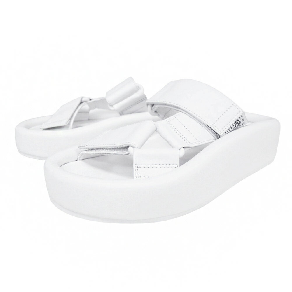 MM6 エムエムシックス ストラップサンダル SH1WP0001 P6383 レディース ホワイト