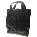 (モンクレール)MONCLER メンズトートバッグ 5D00006 M3267 / CUT TOTE SMALL ブラック