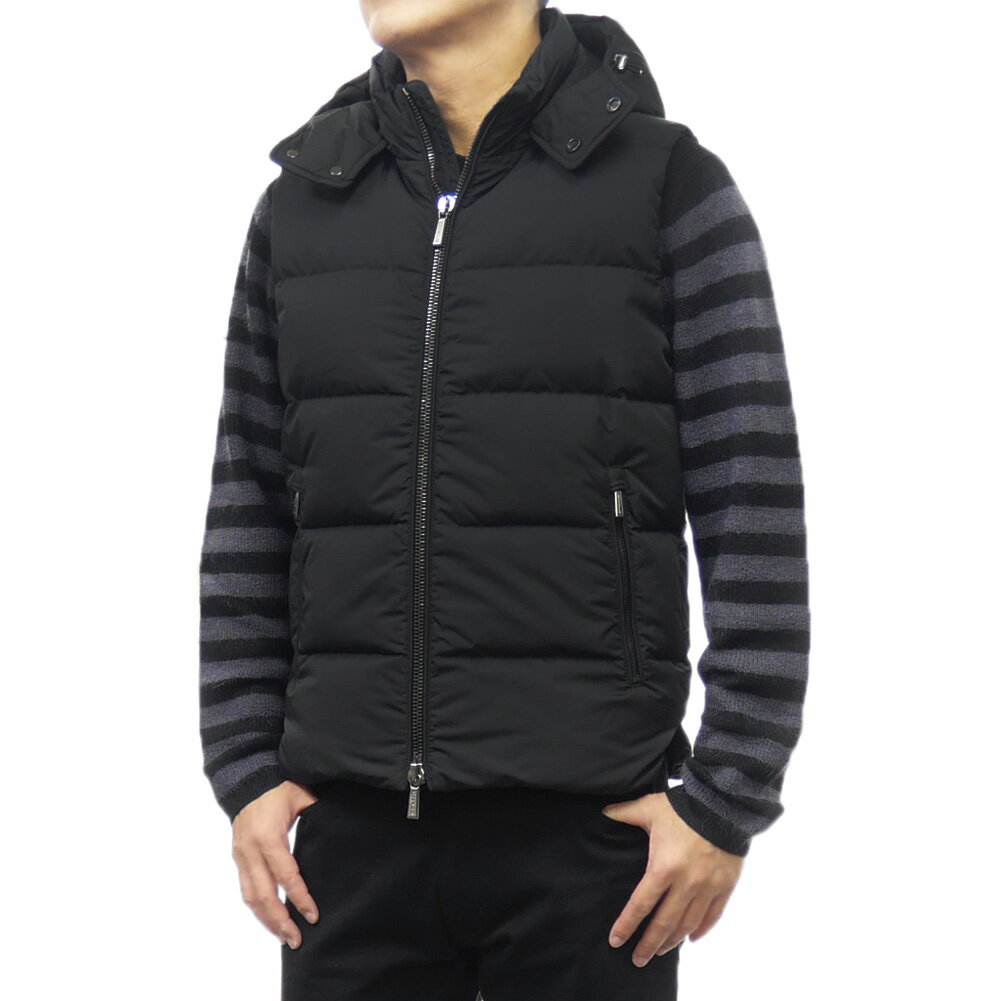 MOORER ムーレー ダウンベスト FIRE-WK メンズ ブラック 定番 人気商品