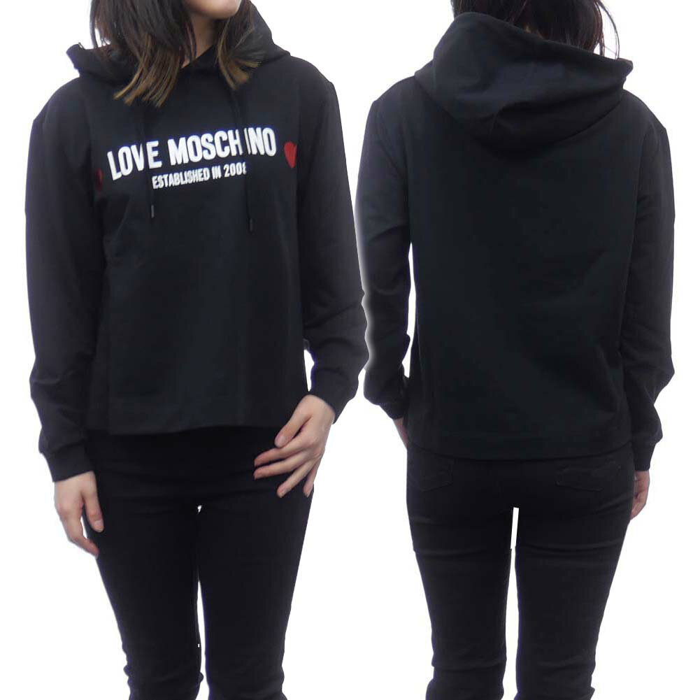 (uXL[m)LOVE MOSCHINO fB[XvI[o[p[J[ W643701 E2180 ubN