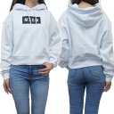 MSGM エムエスジーエム レディース プルオーバー パーカー 2941MDM177 207799 ホワイト(4)