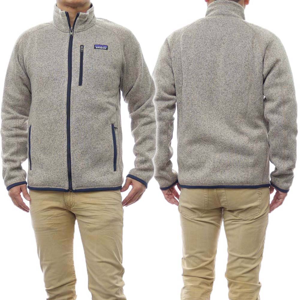 パタゴニア (パタゴニア)PATAGONIA メンズフリースジャケット 25528/MEN’S BETTER SWEATER JACKET（メンズベターセータージャケット） ORTN グレージュ /2024春夏新作