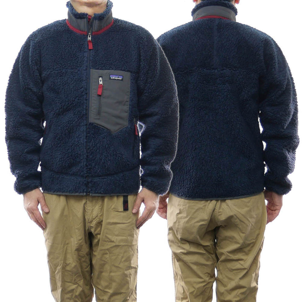 (パタゴニア)PATAGONIA メンズフリースジャケット 23056/MEN’S CLASSIC RETRO-X JACKET（クラシックレトロXジャケット） NEWA ネイビー /定番人気商品