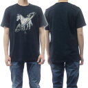 (ポールスミス)PS PAUL SMITH メンズクルーネックTシャツ M2R 011R HP3176 ネイビー