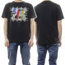 (ポールスミス)PS PAUL SMITH メンズクルーネックTシャツ M2R 011R HP3192 ブラック