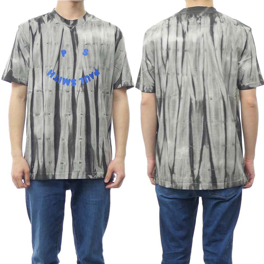 ポール・スミス (ポールスミス)PS PAUL SMITH メンズクルーネックTシャツ M2R 924UP H21427 グレー