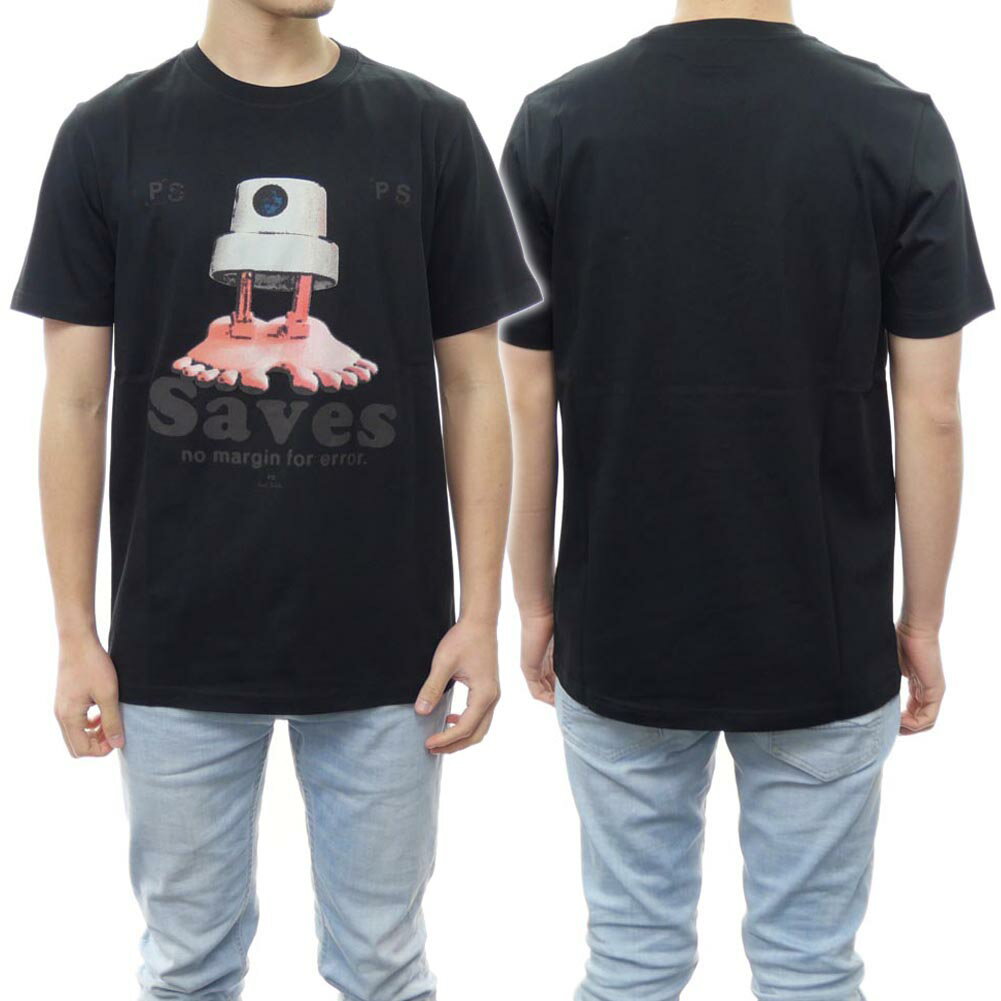 PS PAUL SMITH ݡ륹ߥ  롼ͥå T M2R 011R KP3802 ֥å