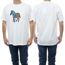 (ポールスミス)PS PAUL SMITH メンズクルーネックTシャツ M2R 011R KP3821 ホワイト